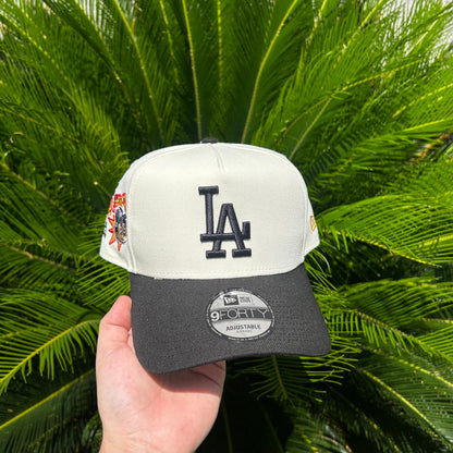Gorra New Era Exclusiva Dodgers x Ohtani - Ajustable / Blanco/Negro