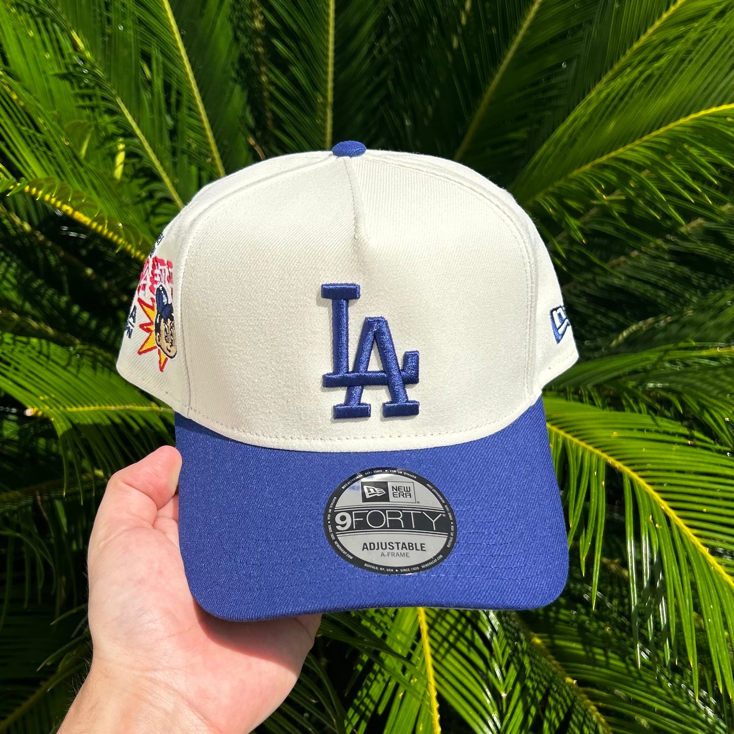 Gorra New Era Exclusiva Dodgers x Ohtani LA - Ajustable / Blanco/Azul