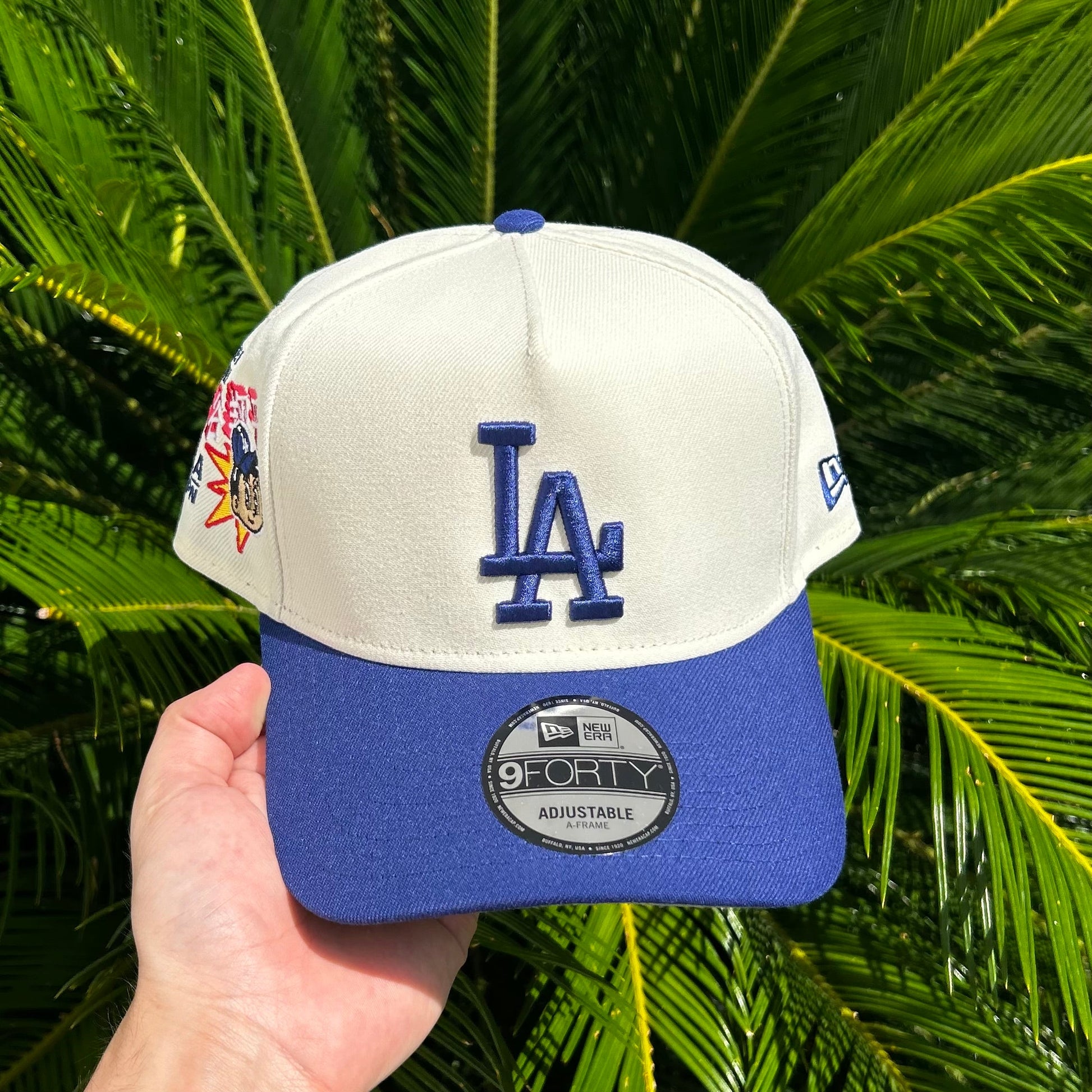 Gorra New Era Exclusiva Dodgers x Ohtani LA - Ajustable / Blanco/Azul