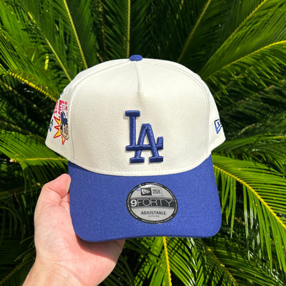Gorra New Era Exclusiva Dodgers x Ohtani LA - Ajustable / Blanco/Azul