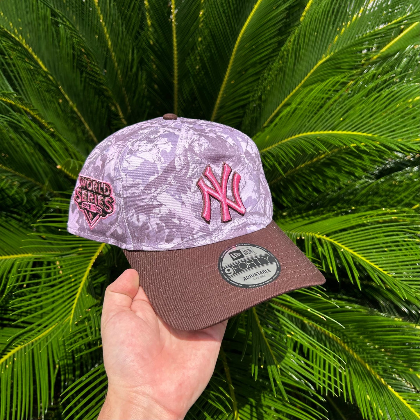 Gorra New Era Exclusiva NY Yankees RealTree Rosa - Unitalla