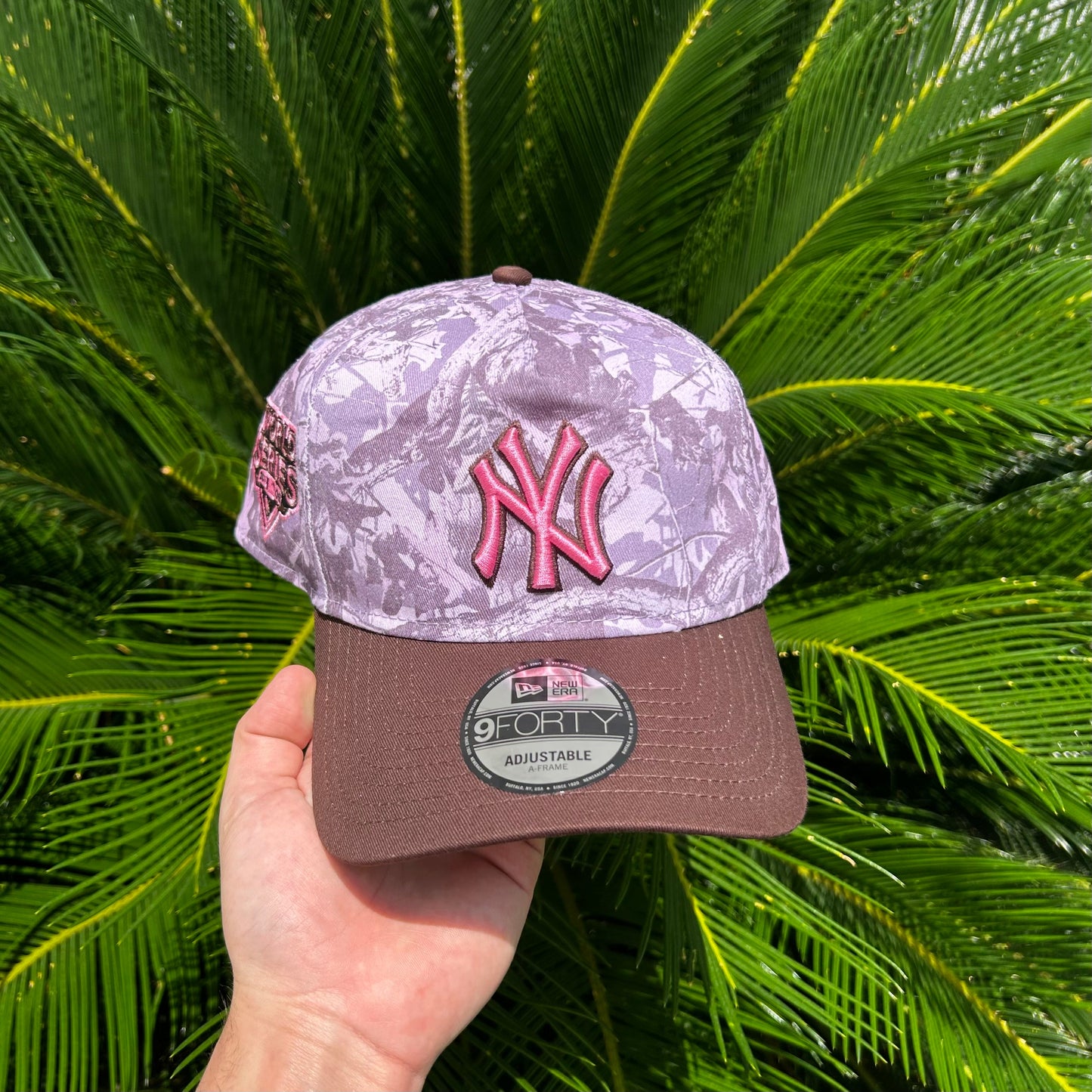 Gorra New Era Exclusiva NY Yankees RealTree Rosa - Unitalla