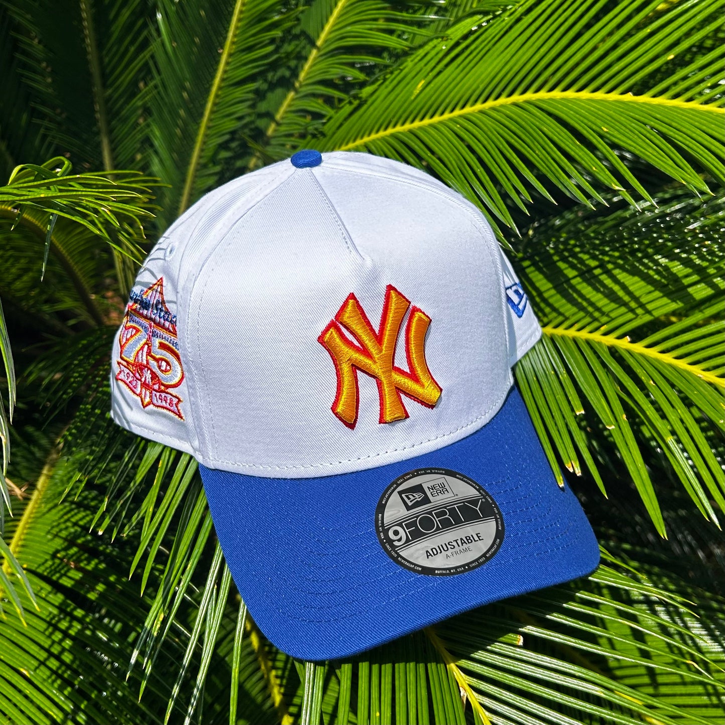 Gorra New Era Exclusiva NY Yankees ’Retro 1’’ - Unitalla / Blanco/Azul