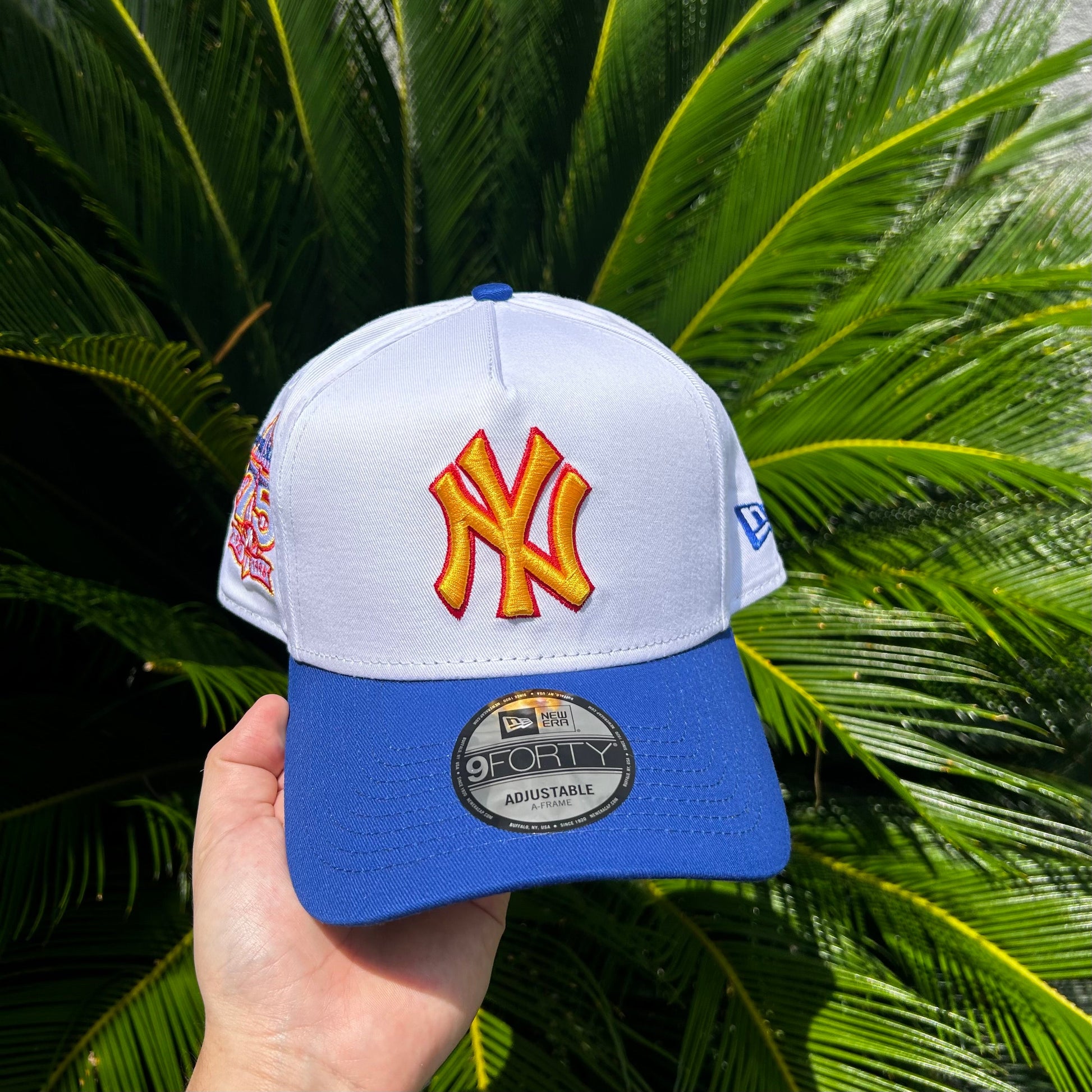 Gorra New Era Exclusiva NY Yankees ’Retro 1’’ - Unitalla / Blanco/Azul