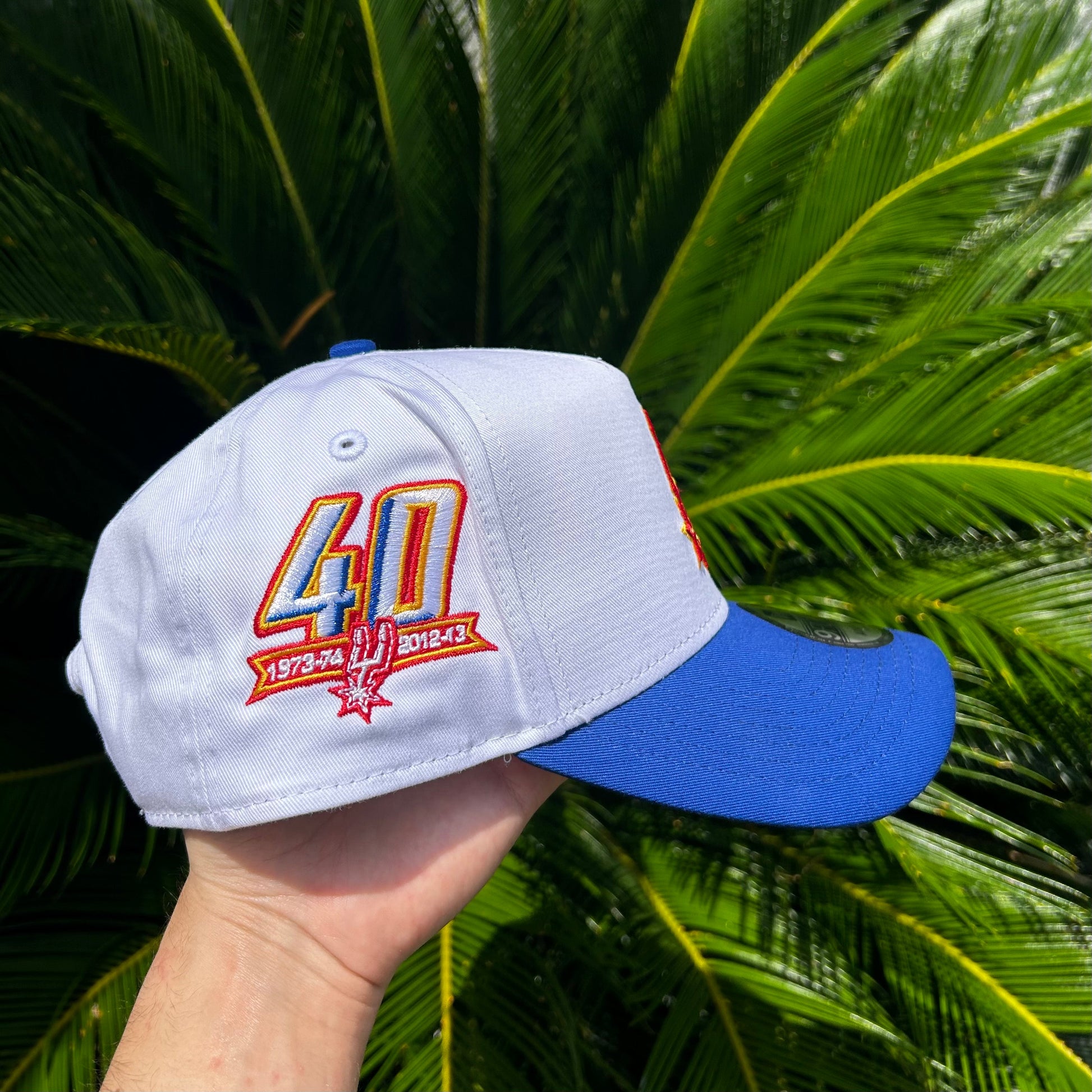 Gorra New Era Exclusiva San Antonio Spurs ’Retro 1’’ - Unitalla / Blanco/Azul