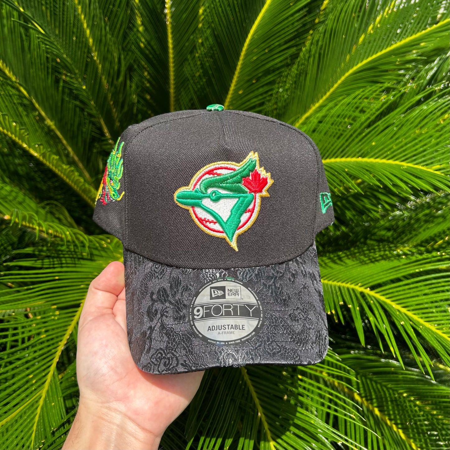 Gorra New Era Exclusiva Toronto Blue Jays - Unitalla / Negro/Verde