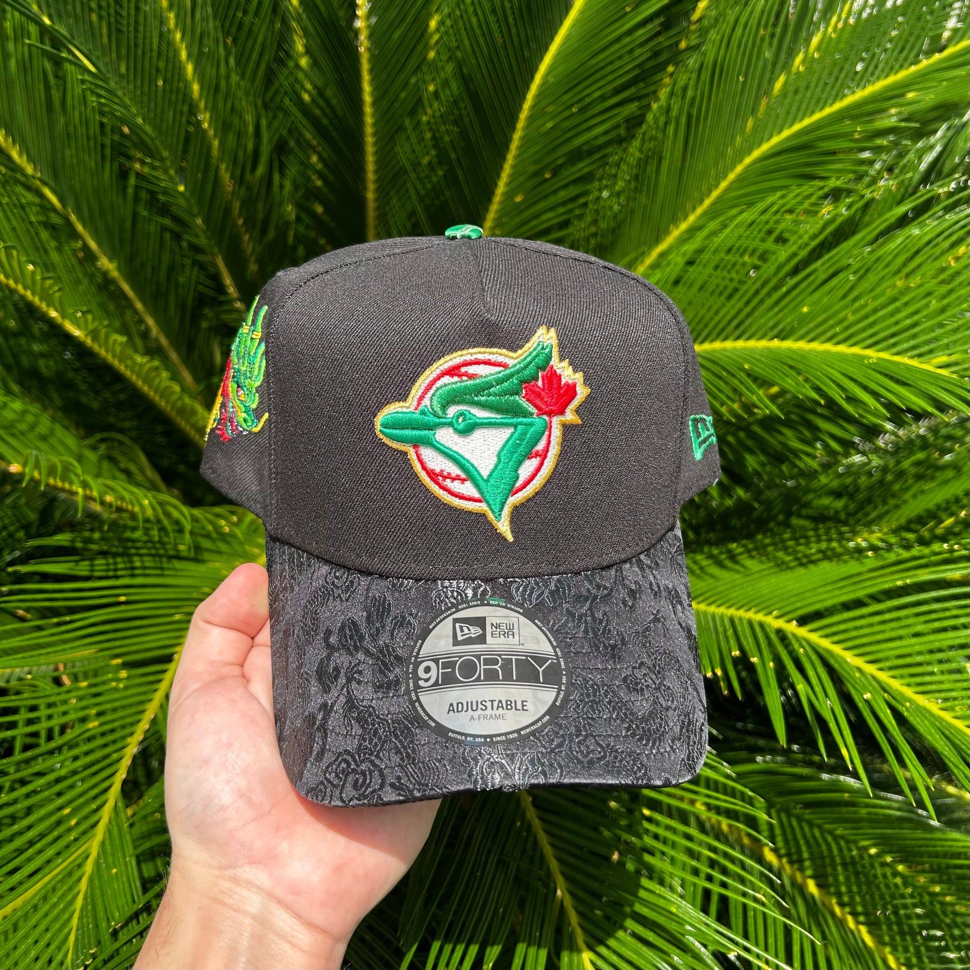 Gorra New Era Exclusiva Toronto Blue Jays - Unitalla / Negro/Verde