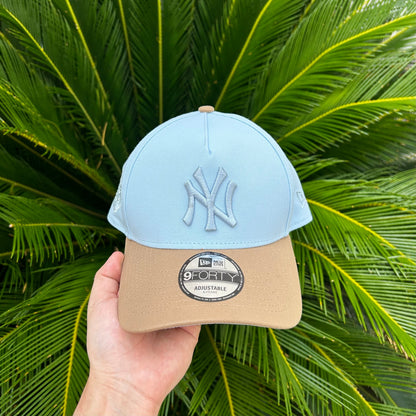 Gorra New Era Exclusiva Yankees Celeste - Unitalla