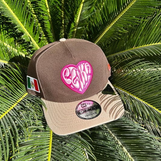 Gorra New Era x Herencia de Patrones - Ajustable / Cafe/Beige