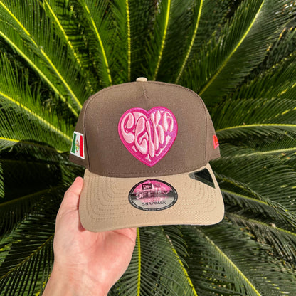 Gorra New Era x Herencia de Patrones - Ajustable / Cafe/Beige