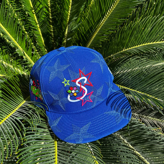 Gorra New Era x Savior Worldwide “All Star” - 7 3/8 / Azul
