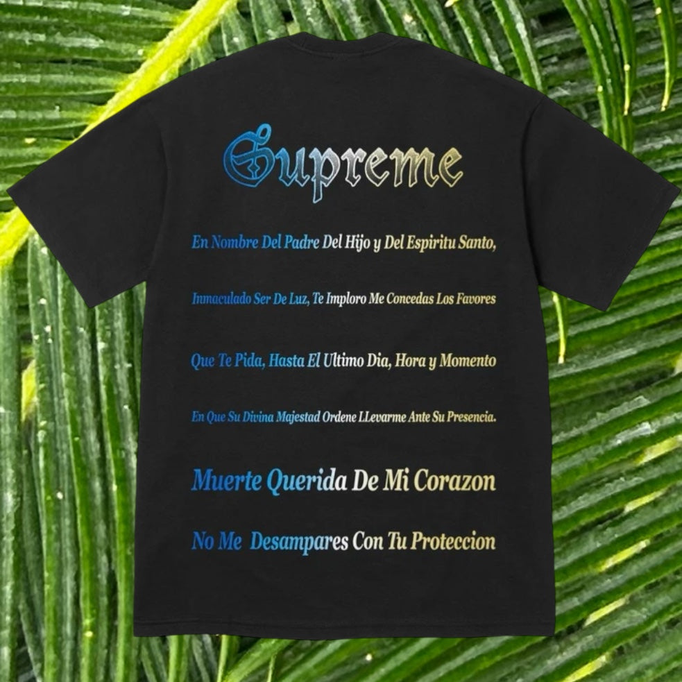 Playera Exclusiva Supreme PREVENTA - L / Negro