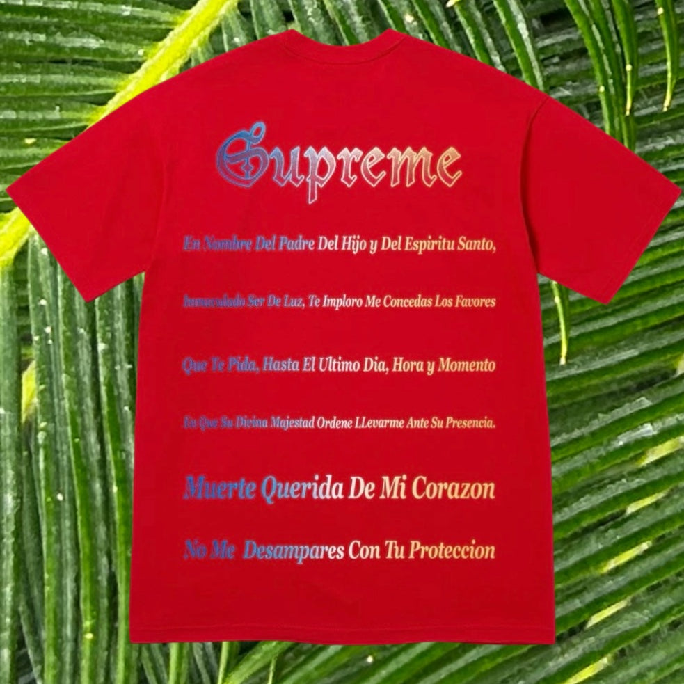 Playera Exclusiva Supreme PREVENTA - L / Rojo
